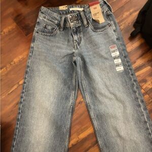 levi’s super low loose jeans size 23 nwt
